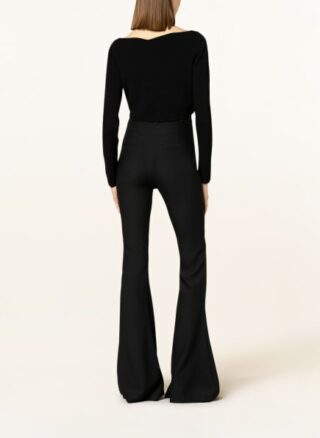 Versace Cropped-Strickjacke schwarz