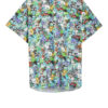 Vetements Oversized-Hemd Aus Flanell blau
