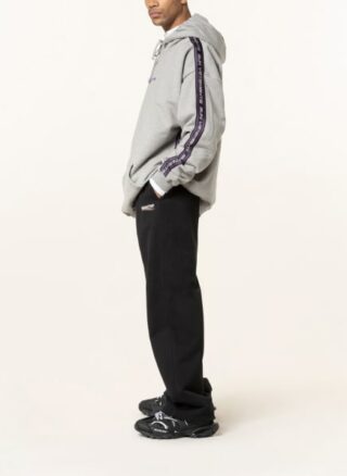VETEMENTS Oversized-Hoodie Herren, Grau