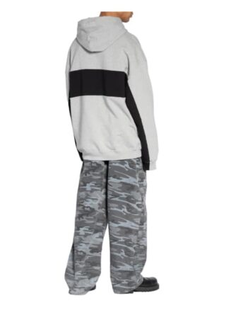 VETEMENTS Oversized-Hoodie Herren, Grau