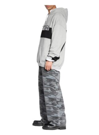 Vetements Oversized-Hoodie grau