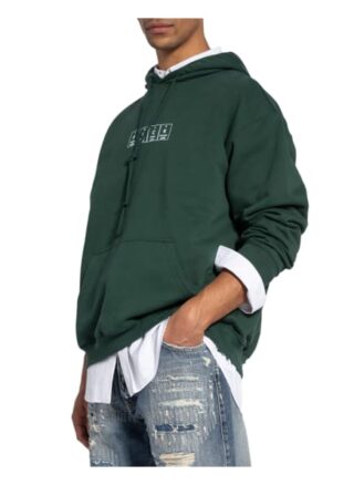 Vetements Oversized-Hoodie gruen