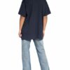 Vetements Oversized-Shirt blau