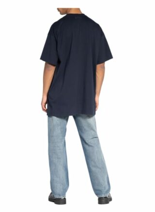 Vetements Oversized-Shirt blau