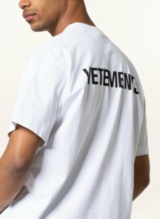 VETEMENTS Oversized-Shirt Herren, Weiß