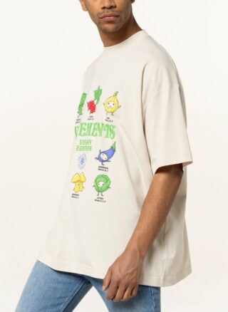VETEMENTS Oversized-Shirt Herren, Weiß