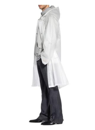 Vetements Regenmantel weiss