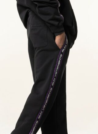 Vetements Sweatpants Mit Galonstreifen schwarz