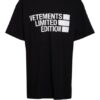 VETEMENTS T-Shirt Herren, Schwarz