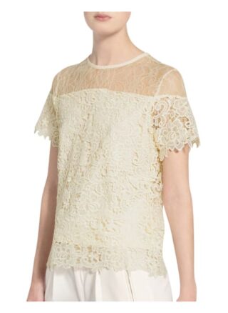 Vila T-Shirt Aus Spitze weiss