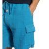 Vilebrequin Leinenshorts Baie blau