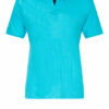 Vilebrequin Poloshirt Aus Leinen blau