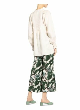 Weekend Maxmara Bluse Liegi Aus Leinen weiss