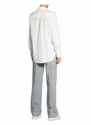Weekend Maxmara Hemdbluse Mit Volants weiss