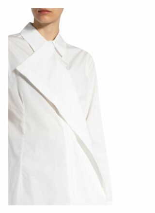 Weekend Maxmara Hemdbluse Mit Volants weiss