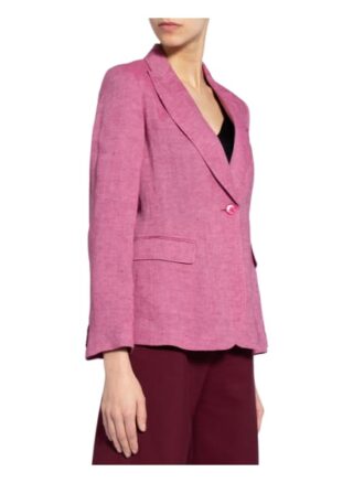 Weekend Maxmara Leinenblazer Anania rot