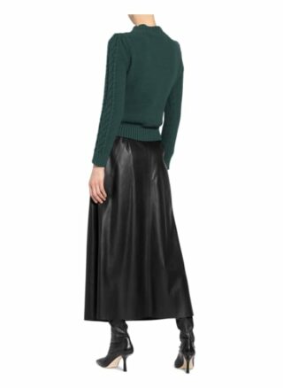 Weekend Maxmara Pullover Ennio Mit Schmucksteinbesatz gruen