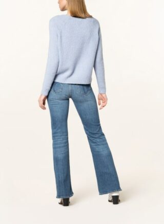 Weekend Maxmara Pullover Geo Mit Alpaka blau