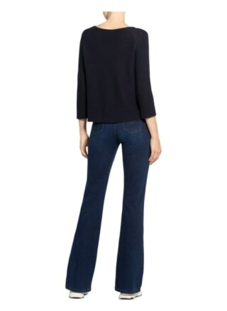 Weekend Maxmara Pullover Macbeth Mit 3/4-Arm blau