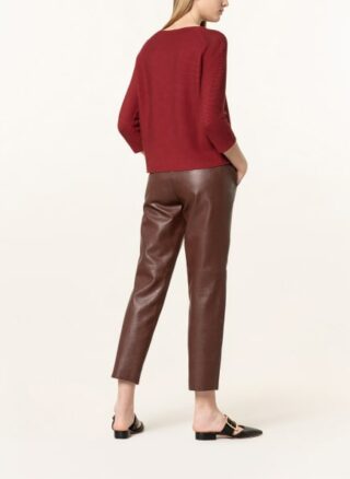 Weekend Maxmara Pullover Macbeth Mit 3/4-Arm rot