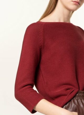 Weekend Maxmara Pullover Macbeth Mit 3/4-Arm rot