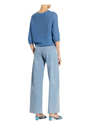 Weekend Maxmara Pullover Mit 3/4-Arm blau