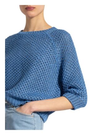 Weekend Maxmara Pullover Mit 3/4-Arm blau