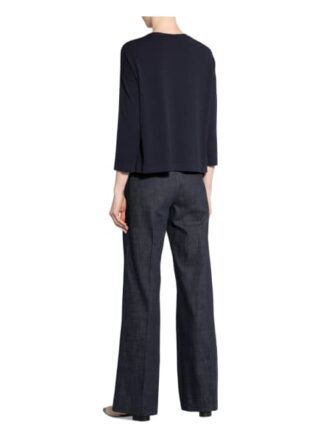 Weekend Maxmara Pullover Spagna Im Materialmix blau