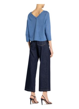 Weekend Maxmara Pullover Turku Mit 3/4-Arm blau