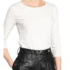 Weekend Maxmara Shirt Mit 3/4-Arm weiss