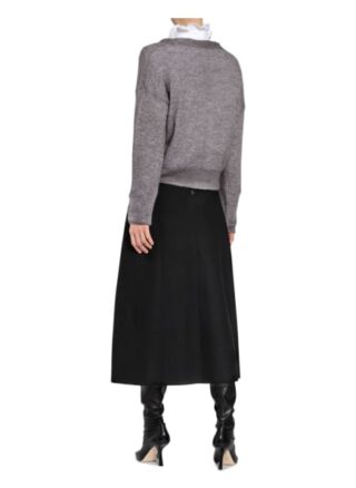 Weekend Maxmara Strickjacke Maesa Mit Mohair grau