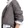 Weekend Maxmara Strickjacke Maesa Mit Mohair grau