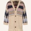 Weekend Maxmara Strickjacke Orche Mit Alpaka beige