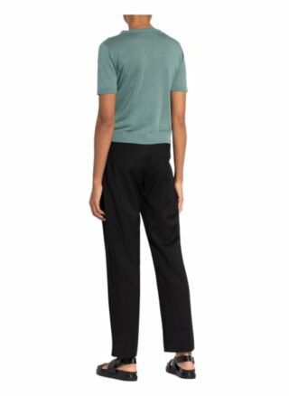 Weekend Maxmara Strickshirt Garibo Mit Seide Und Leinen gruen