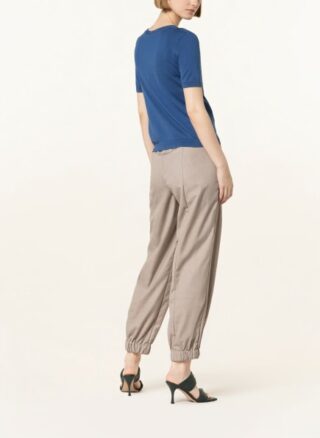Weekend Maxmara Strickshirt Salute Mit Seide beige