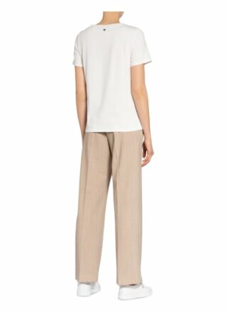 Weekend Maxmara T-Shirt Tracia Mit Perlenbesatz weiss