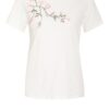 Weekend Maxmara T-Shirt Tracia Mit Perlenbesatz weiss