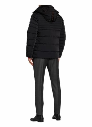 WELLENSTEYN Polar Steppjacke Herren, Schwarz