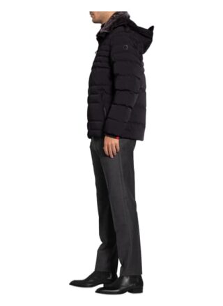WELLENSTEYN Polar Steppjacke Herren, Schwarz