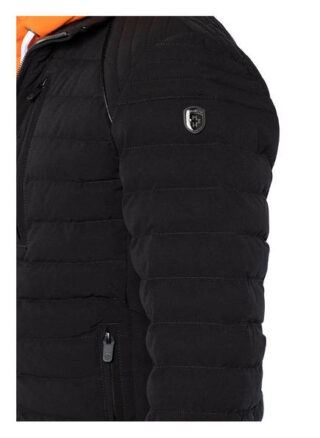 WELLENSTEYN Mol Steppjacke Herren, Schwarz