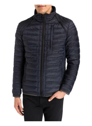 WELLENSTEYN Molecule-667 Steppjacke Herren, Blau