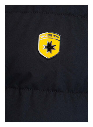 Wellensteyn Steppjacke Starstream Mit Abnehmbarer Kapuze Und Kunstfellbesatz blau