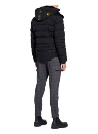 Wellensteyn Steppjacke Starstream Mit Abnehmbarer Kapuze Und Kunstfellbesatz schwarz