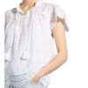 Whistles Bluse Bonnie Aus Lochspitze weiss