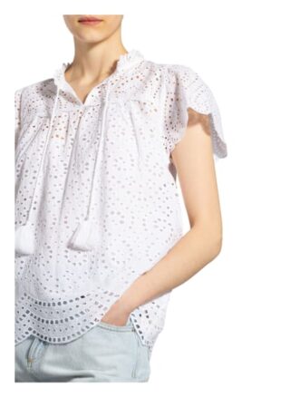Whistles Bluse Bonnie Aus Lochspitze weiss