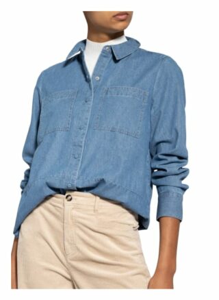 Whistles Jeansbluse Soki blau