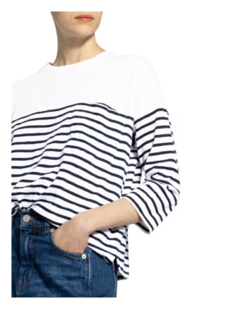 Whistles Shirt Mit 3/4-Arm weiss