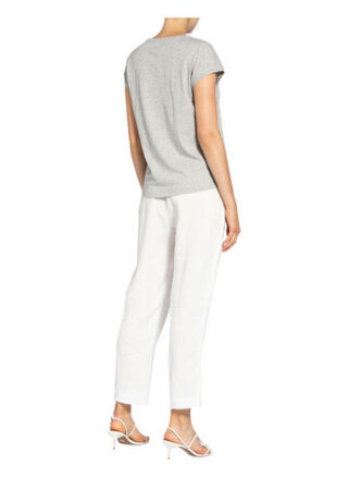 Whistles T-Shirt Minimal grau