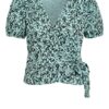 Whistles Wickelbluse gruen