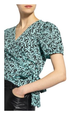 Whistles Wickelbluse gruen